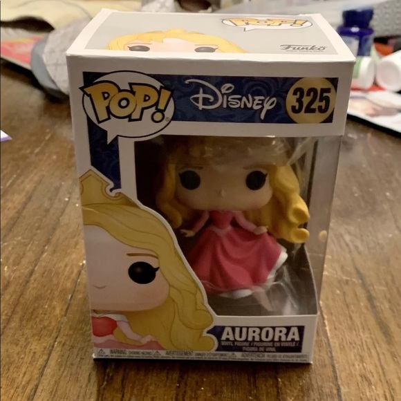 New, Set of Funko Pop #325 & Dorbz #048 Aurora Sleeping Beauty in Pink Dress - Picture 4 of 5